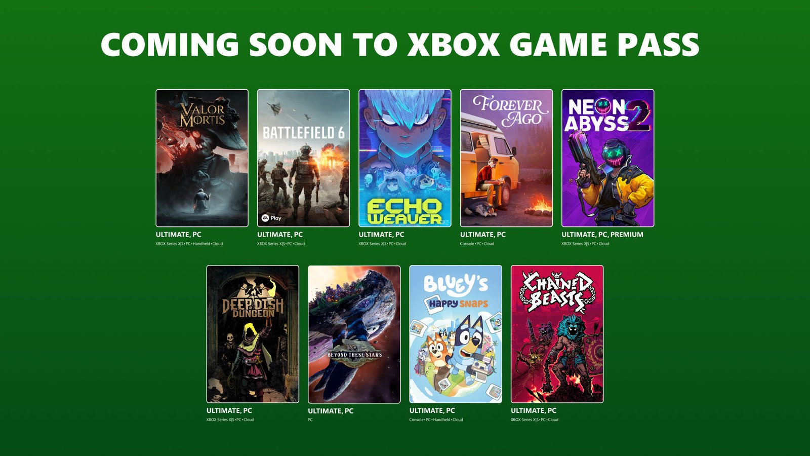 Xbox Game Pass Unveils October 2026 Content Update