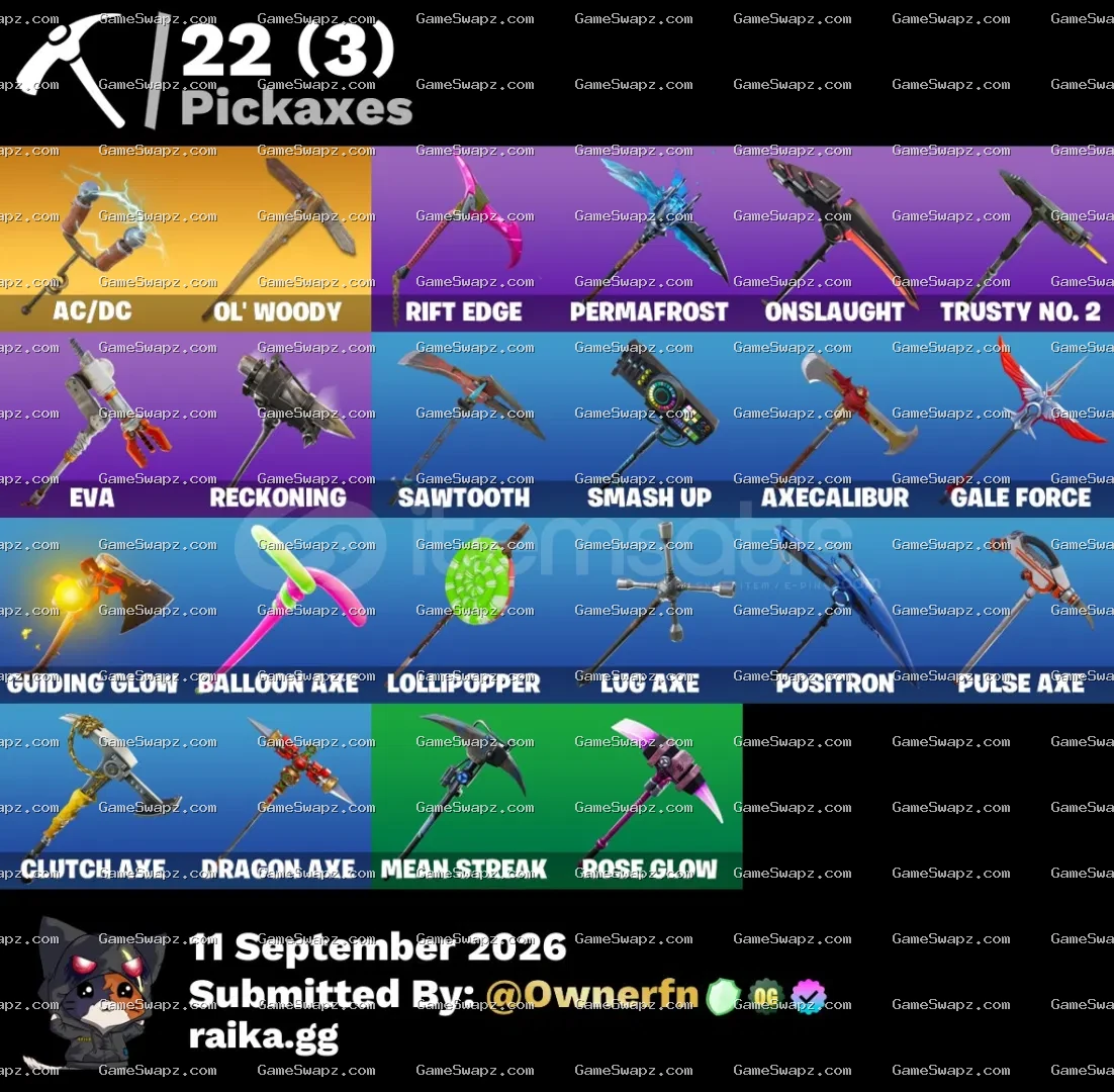 42 Skins, Black Knight, OG, Save the World, Lifetime Full Mail Access