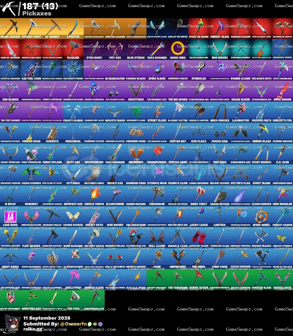 138 Skins, Lara Croft, Tony Stark, Lifetime Full Mail Access
