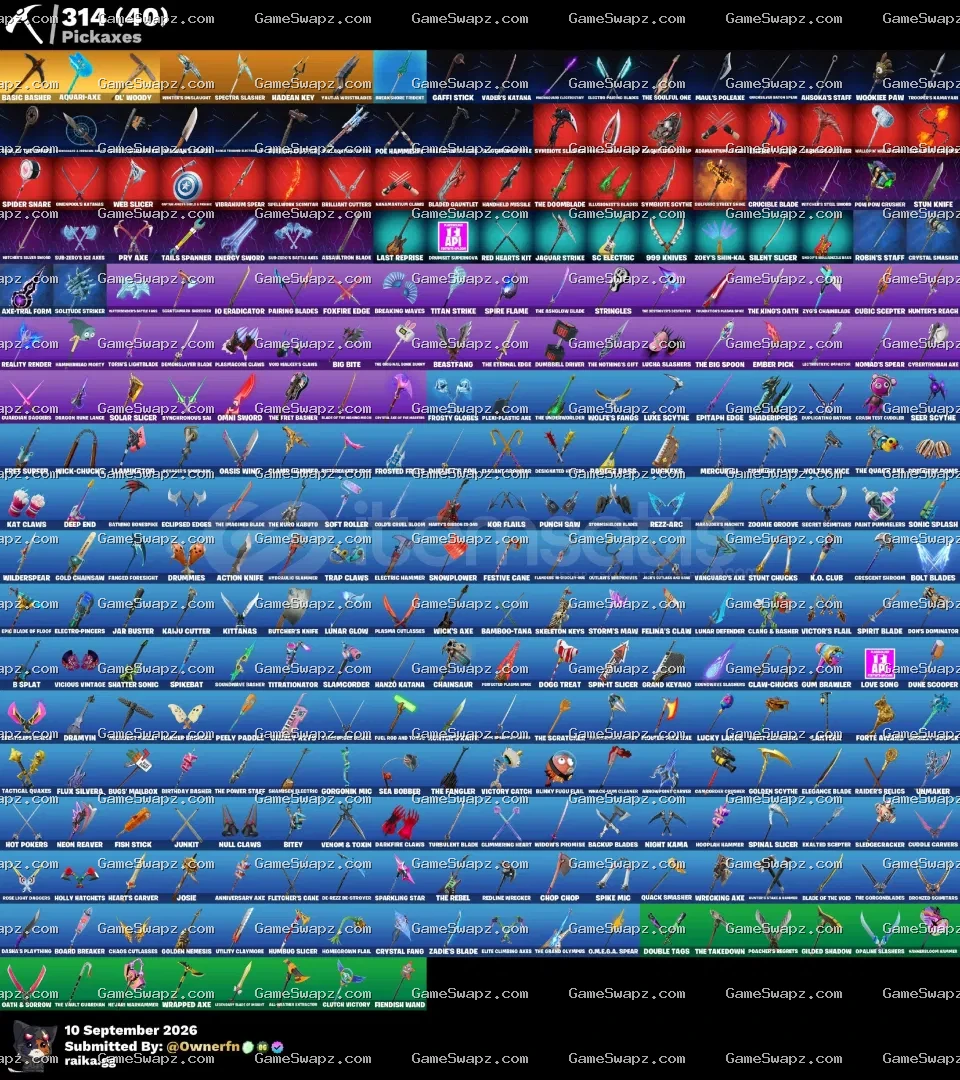 262 Skins, Spider-Man, Lifetime Full Mail Access