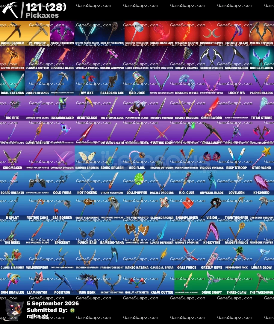 Fortnite OG Season 4 Account, 116 Skins, Solid Epic Games Account