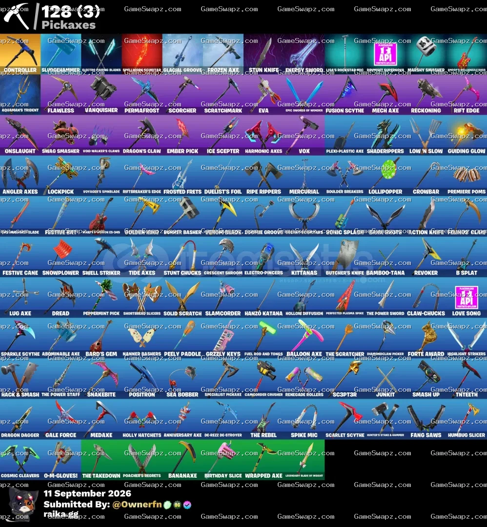 141 Skins, Full Omega, The Ice King, Lifetime Full Mail Access