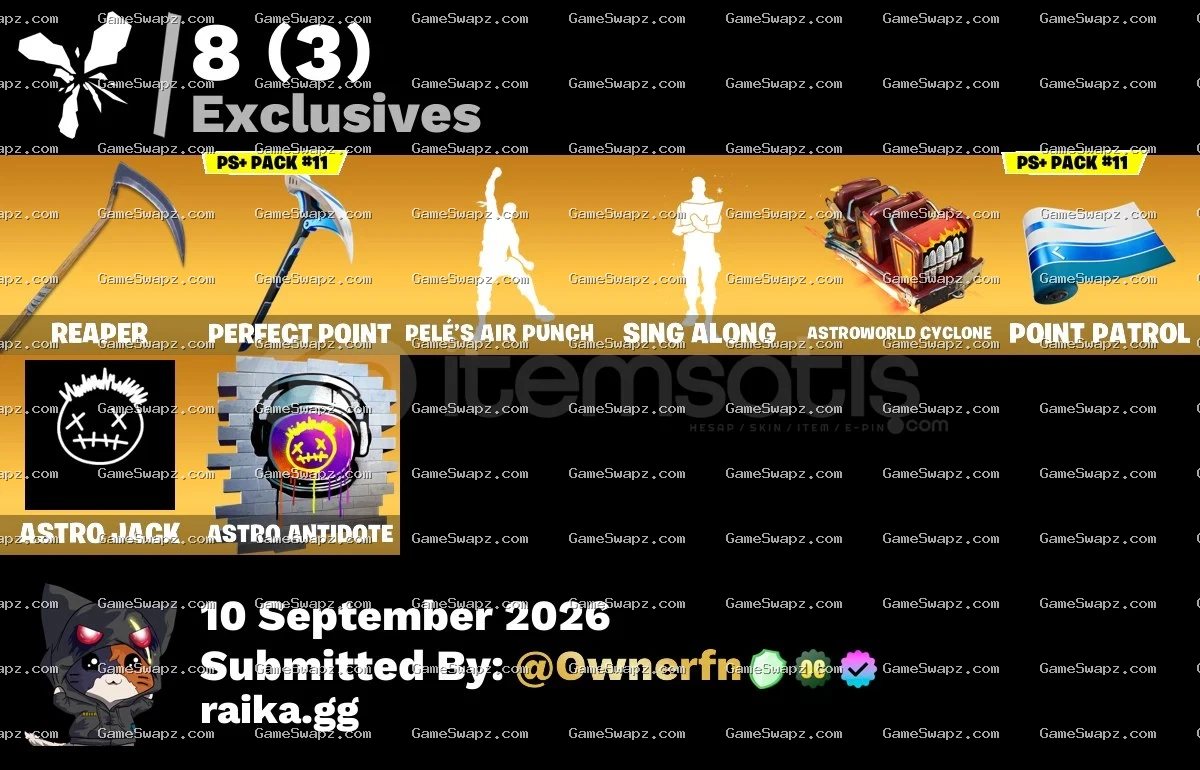 97 Skins, Lara Croft, Tony Stark, Lifetime Full Mail Access