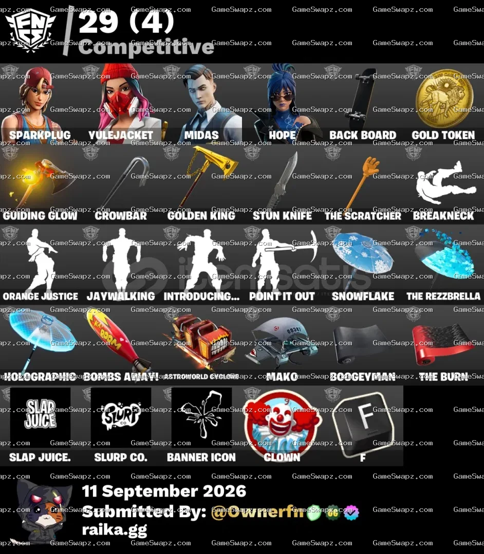 141 Skins, Full Omega, The Ice King, Lifetime Full Mail Access