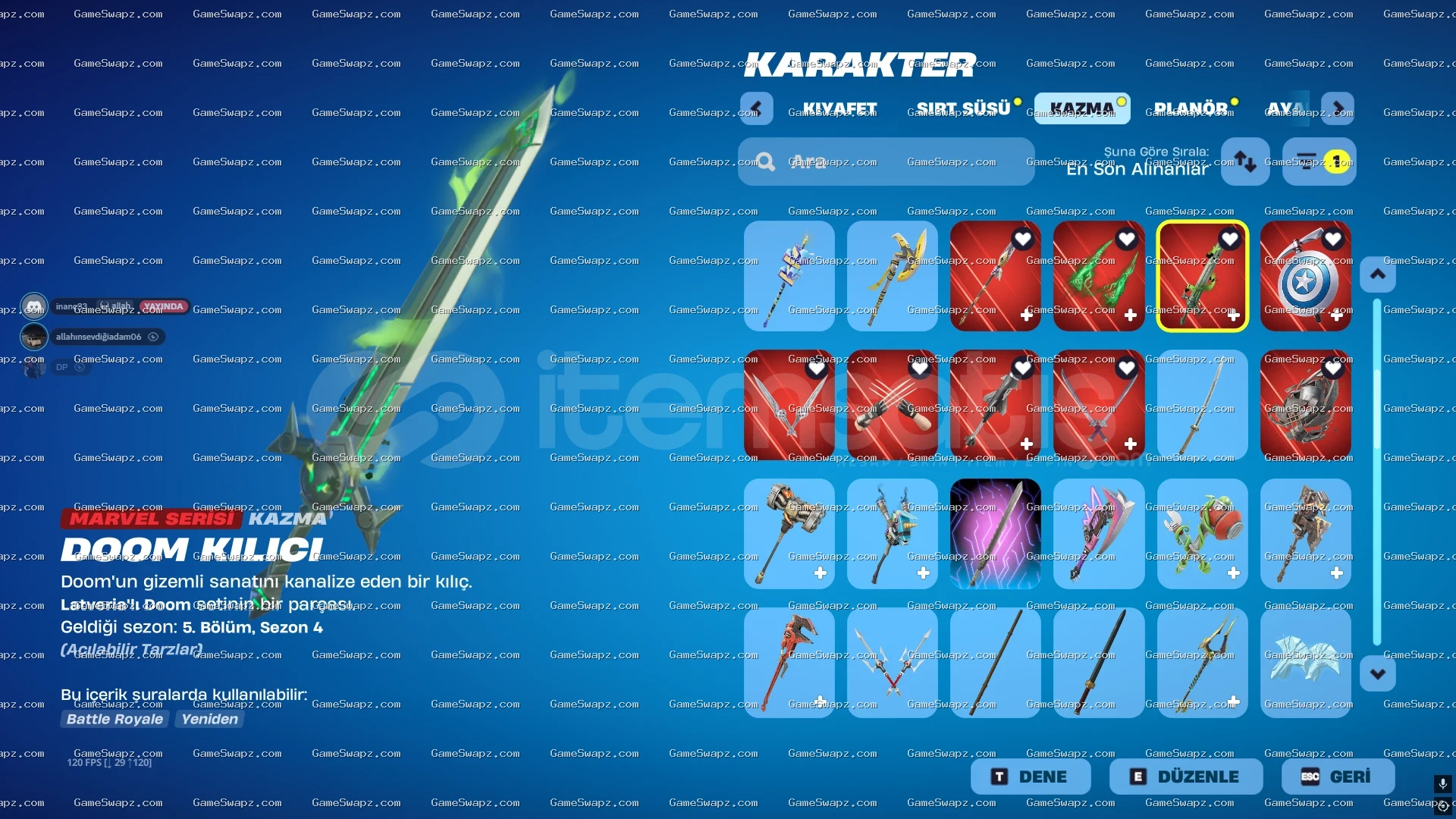 Very Nice, Fully Loaded Account