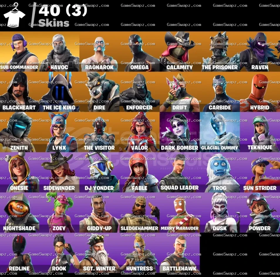 OG Account, Fully Loaded with Omega, Drift, Carbide