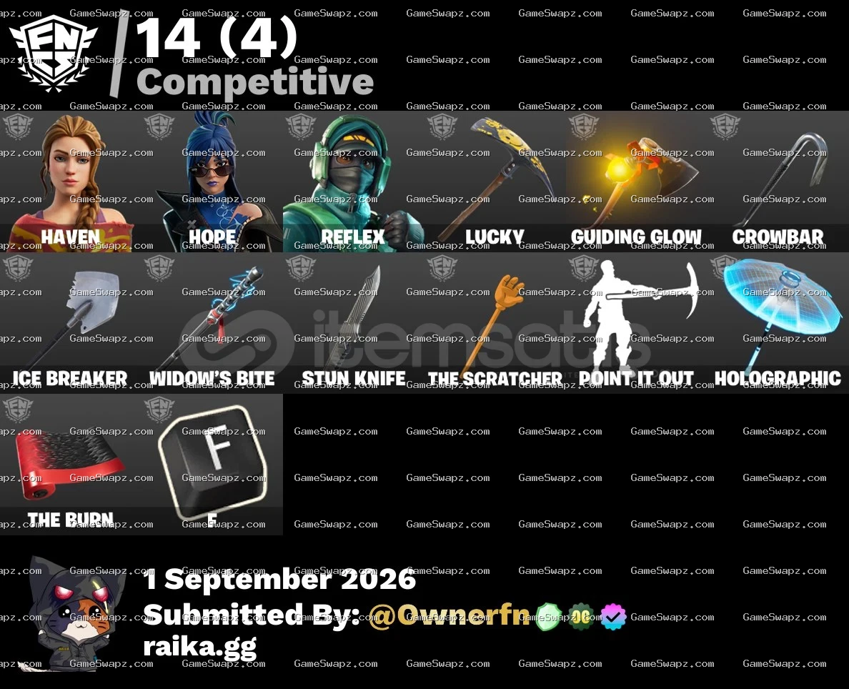 61 Skins, OG, Save the World, The Ice King, Lifetime Full Mail Access