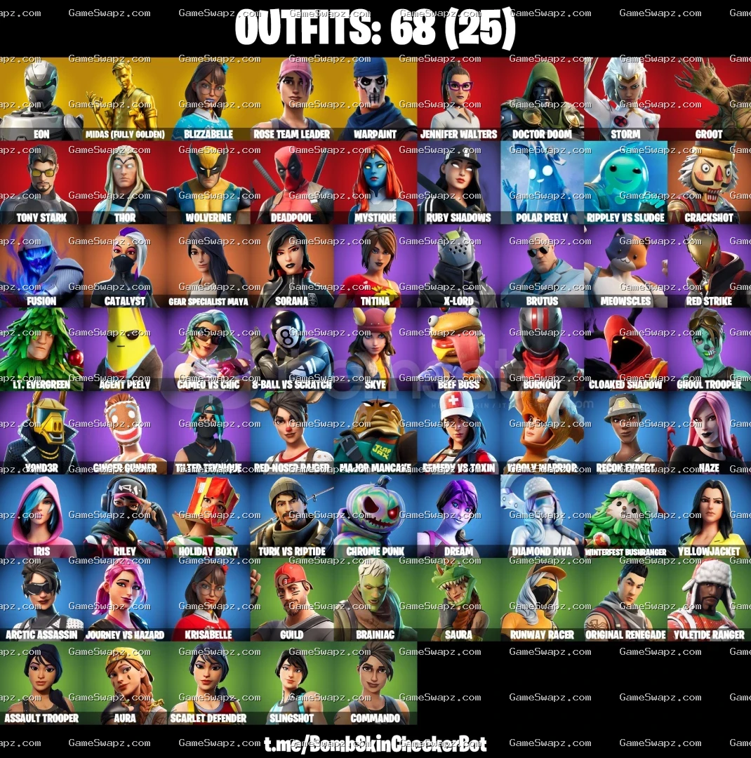 Eon, Minty, Tony Stark, Founder's Save the World, Turkish Account