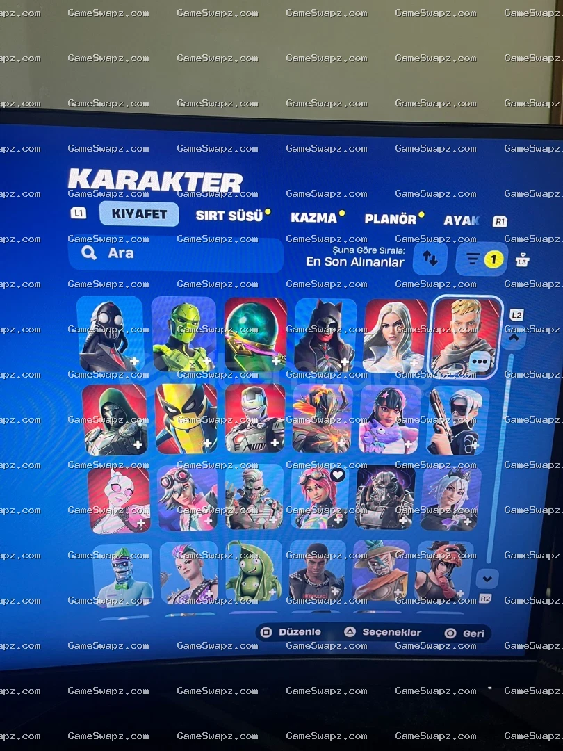 Old Season, Skin-Rich Fortnite Account