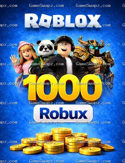 ⭐(1429) 1000 ROBUX - WE COVER THE FEE⭐