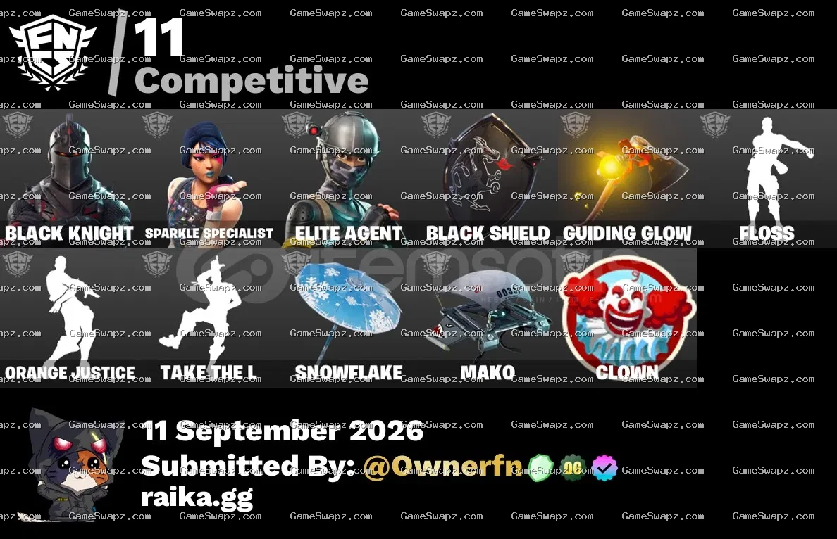 42 Skins, Black Knight, OG, Save the World, Lifetime Full Mail Access