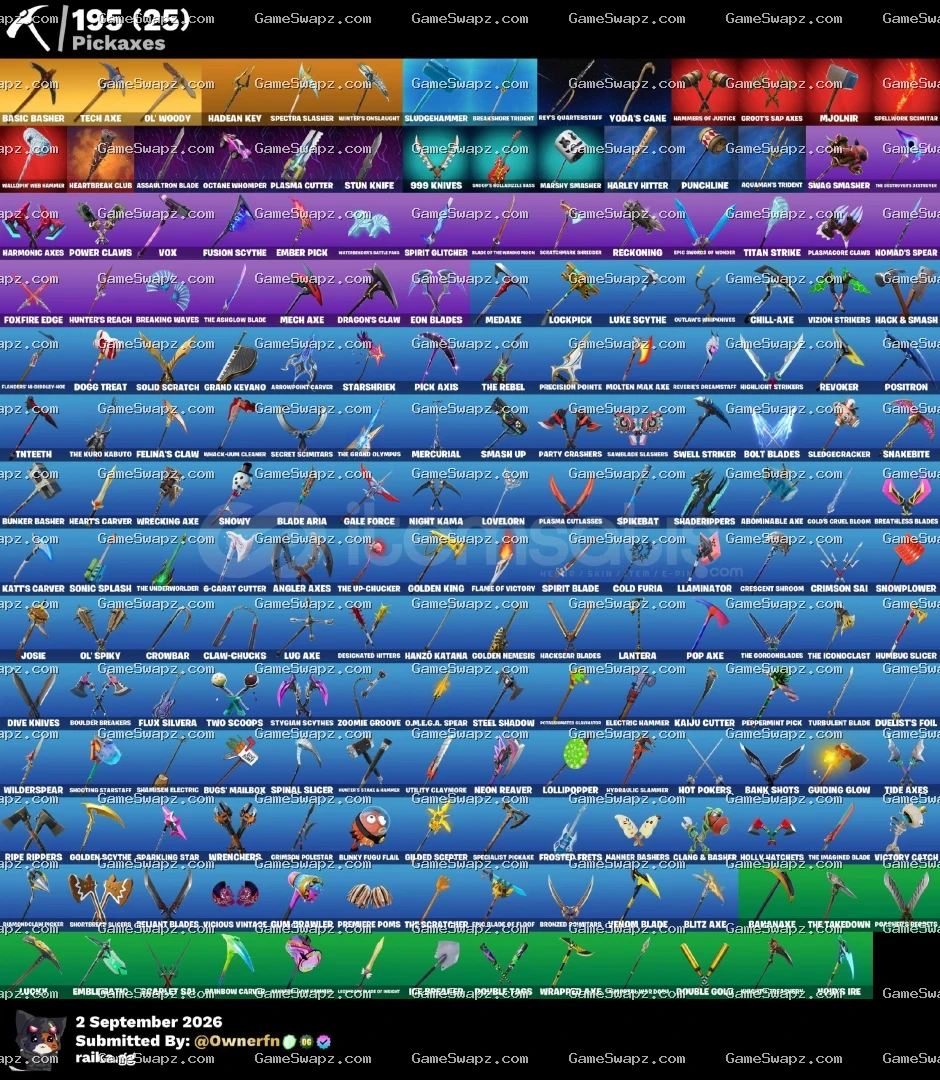 206 Skins, Rogue Spider, Full Tryhard, Lifetime Full Mail Access