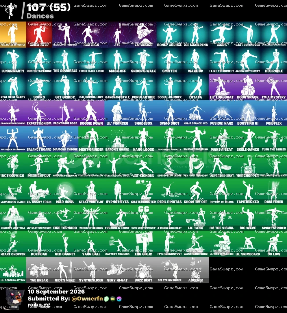 128 Skins, 22 Shop Items, Lifetime Full Mail Access