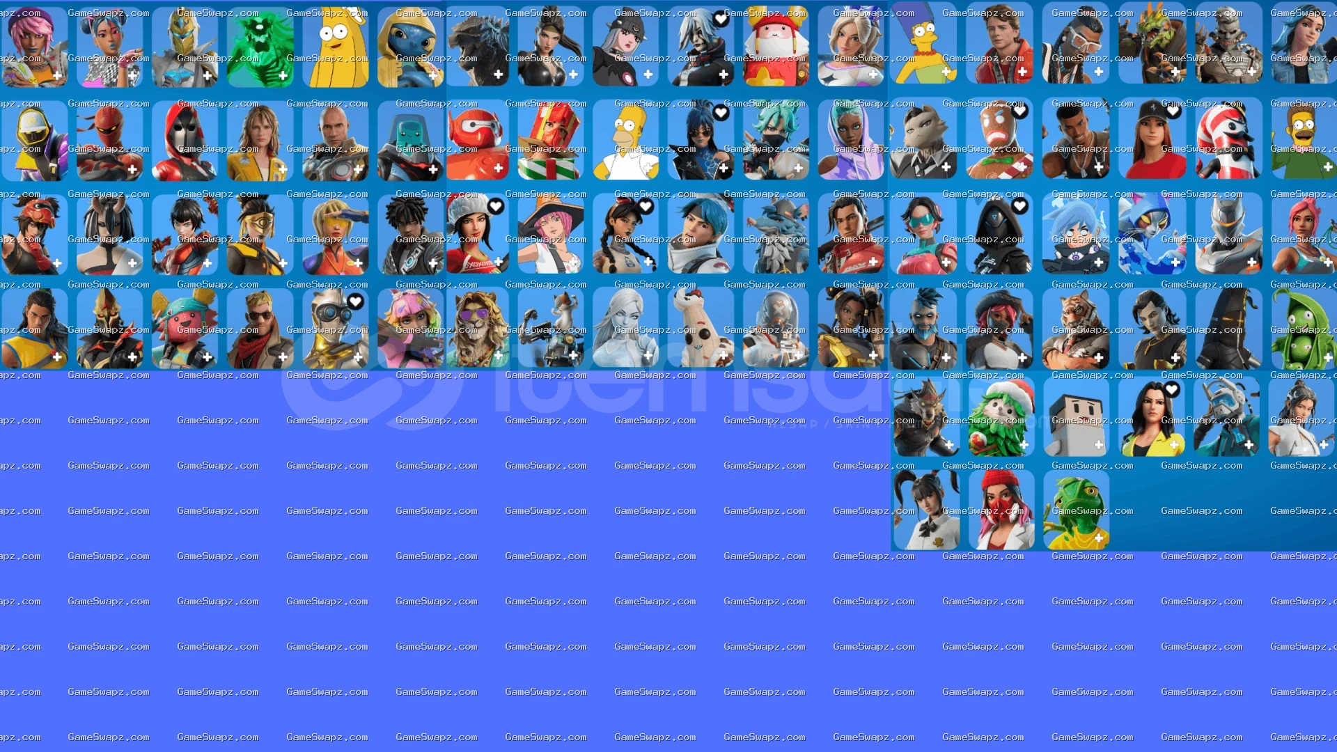 225 Skins, Legendary, Lifetime, Fully Loaded Account!!