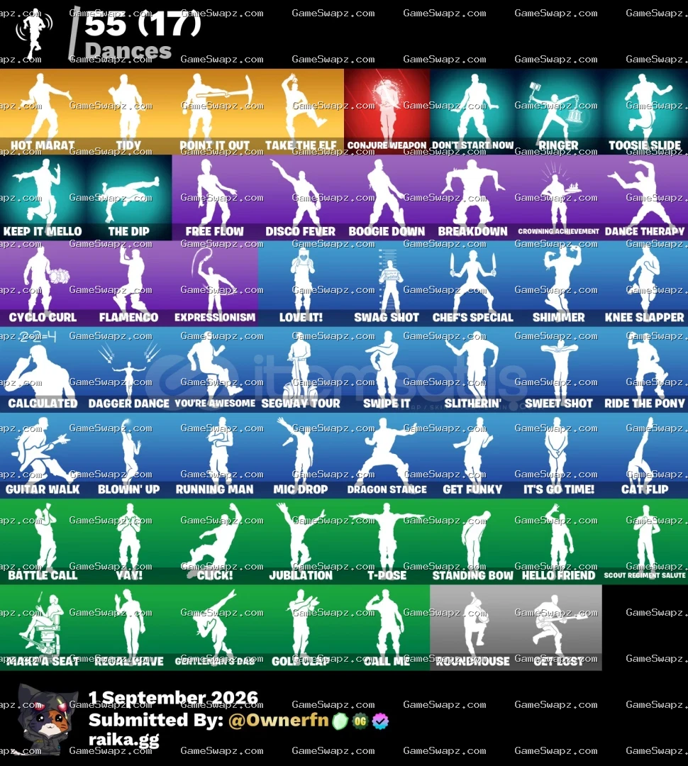 59 Skins, OG, Save the World, The Ice King, Lifetime Full Mail Access