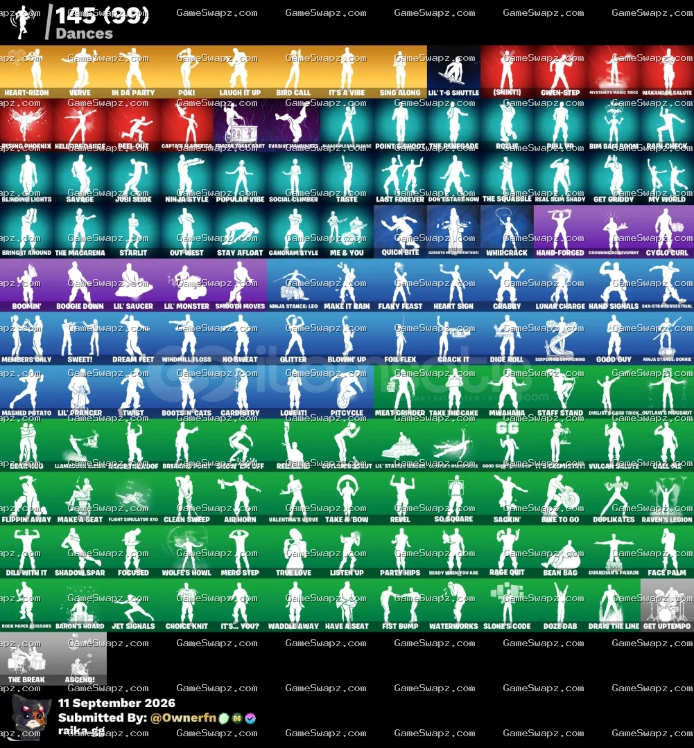 135 Skins, 40 Shop Items, Lara Croft, Lifetime Full Mail Access