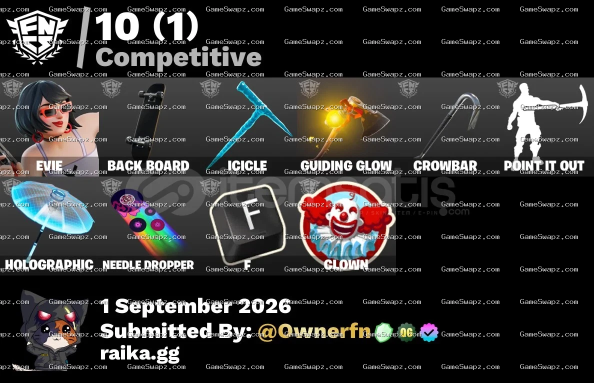 59 Skins, OG, Save the World, The Ice King, Lifetime Full Mail Access