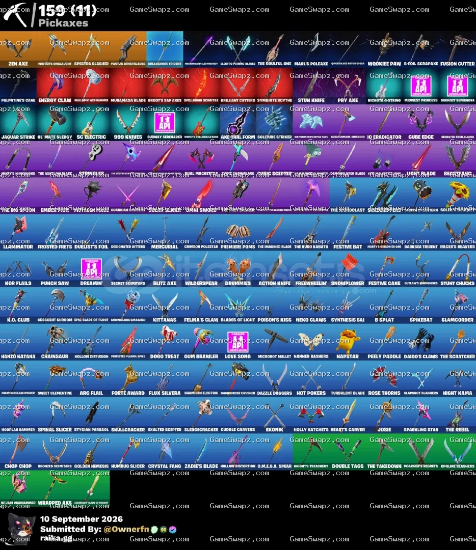 140 Skins, Lara Croft, Spider-Man, Lifetime Full Mail Access