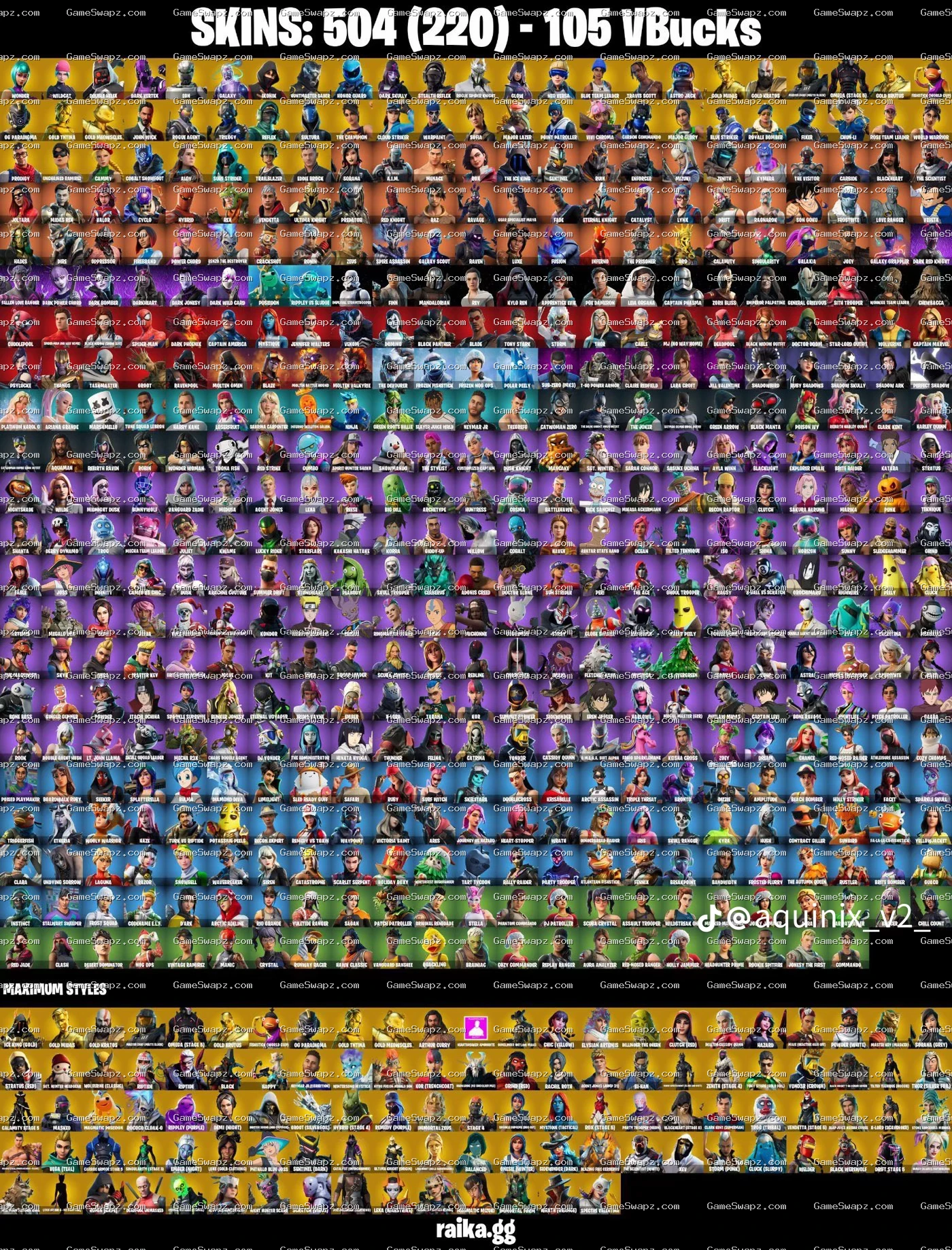 OG Fortnite account