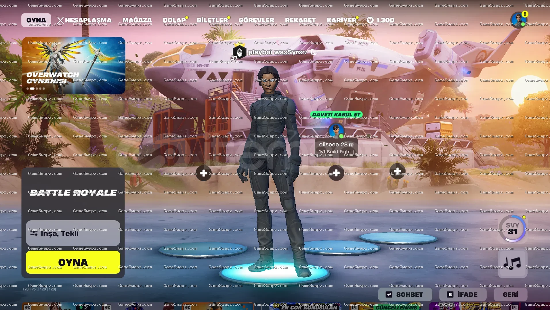 Fortnite Account, 279 Skins, Fully Loaded