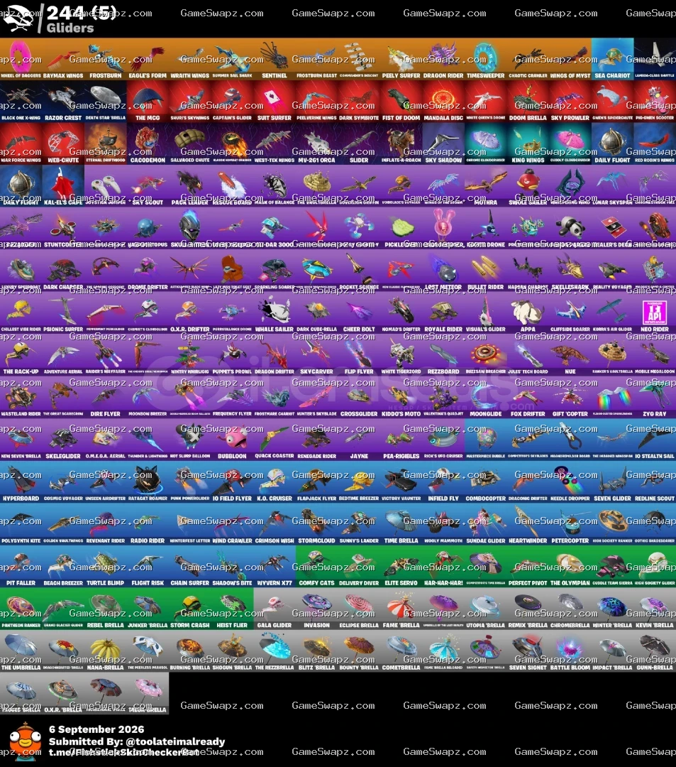 200 Earnings, 6,000 PR, 300+ Skins