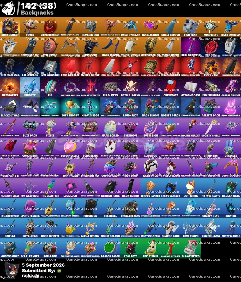 Fortnite OG Season 4 Account, 116 Skins, Solid Epic Games Account