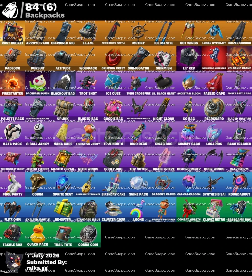 Omega, Peely, Vendetta, Luxe, Full Mail Access, Guaranteed Account