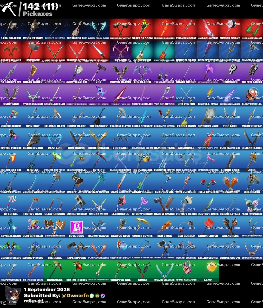 96 Skins, Lara Croft, Tony Stark, Founder's, Full Mail Access