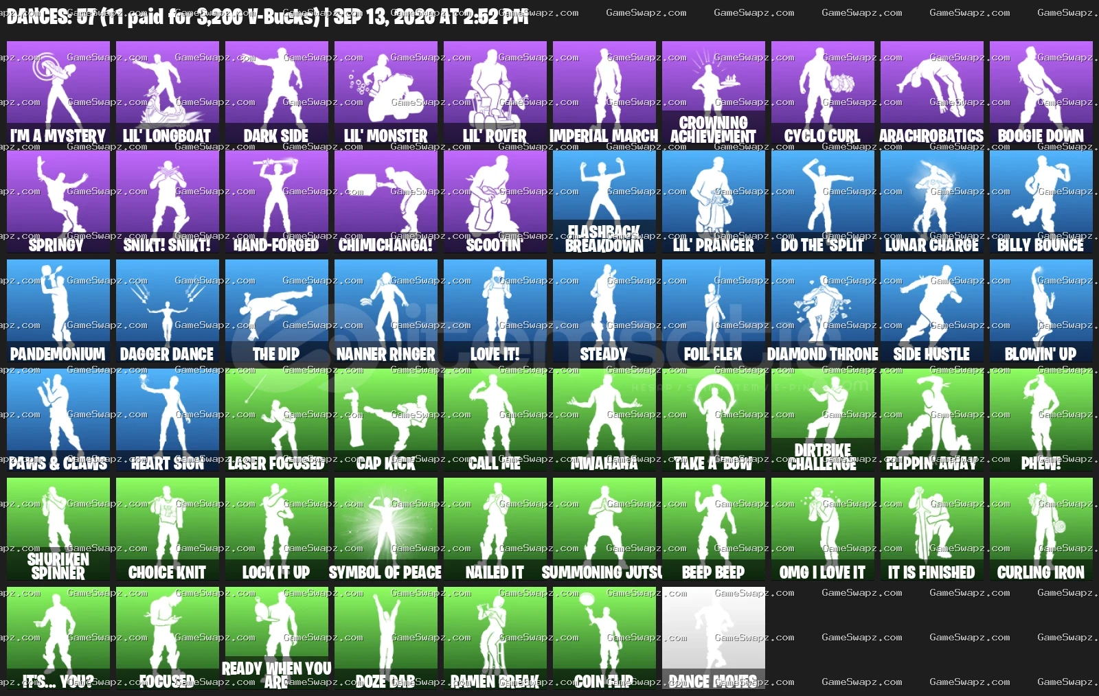 Spider-Gwen / Naruto / Kakashi / Starter Account
