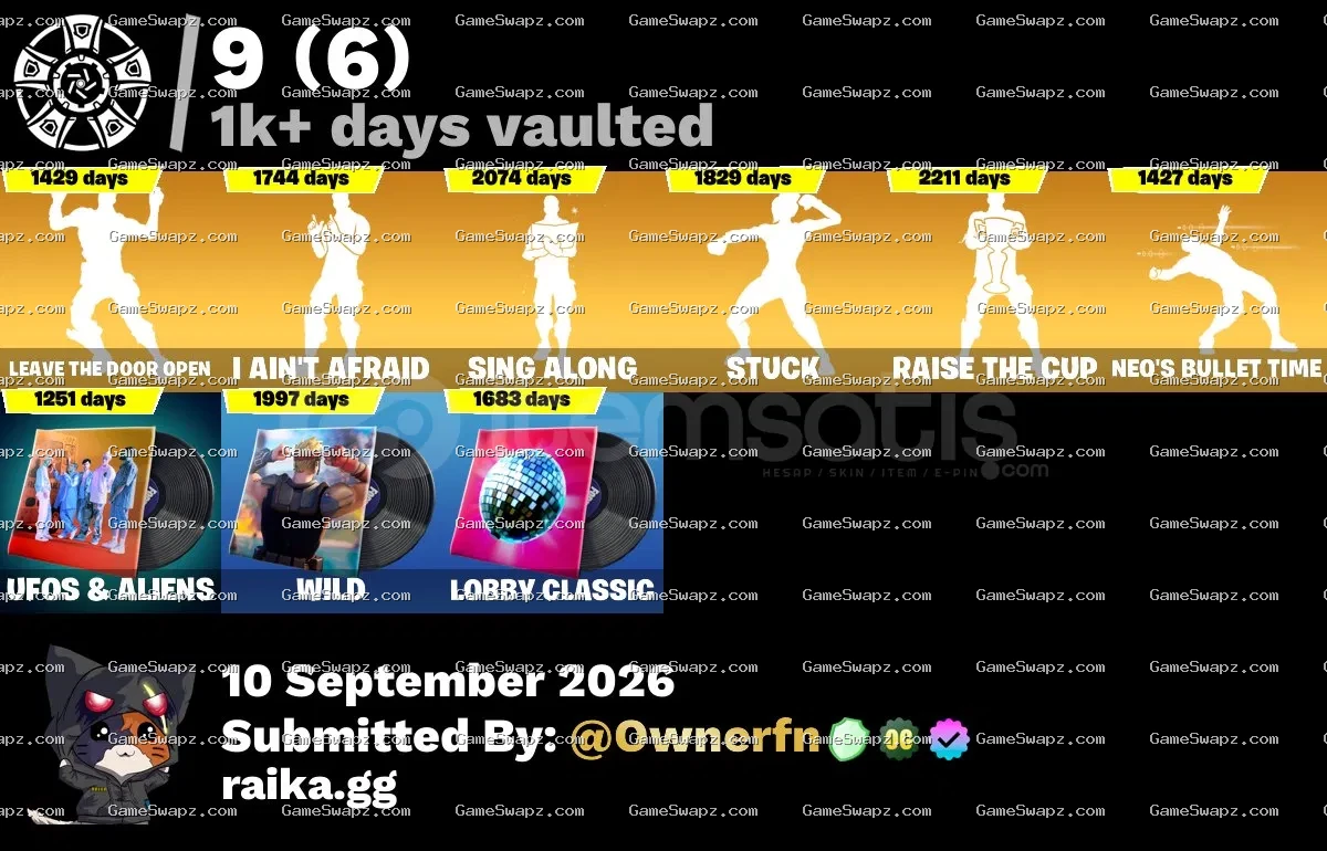 71 Skins, Lara Croft, Stuck Dance Emote, Lifetime Full Mail Access
