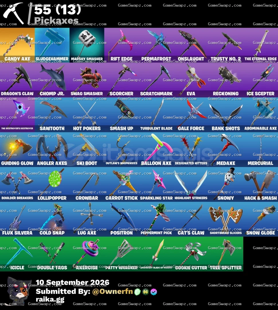 69 Skins, The Reaper, Full Omega, Lifetime Full Mail Access