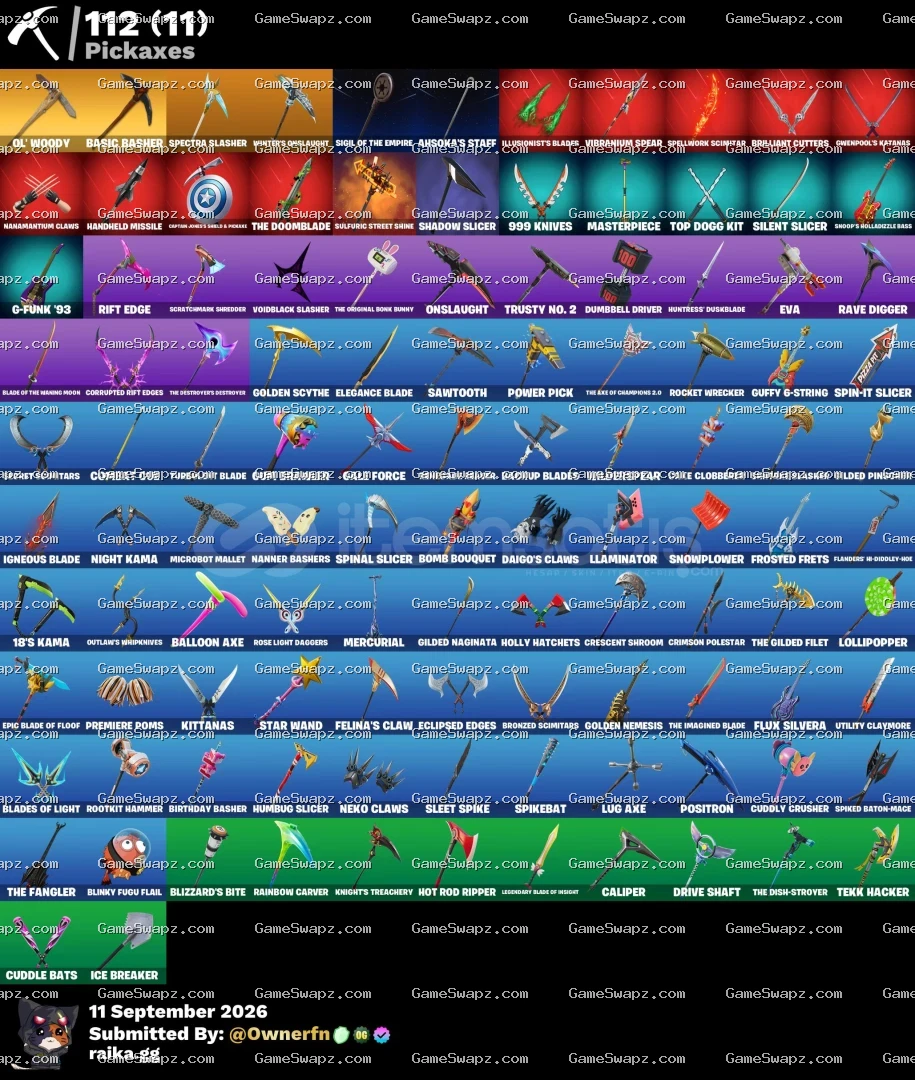 94 Skins, The Reaper, Omega, Lifetime Full Mail Access