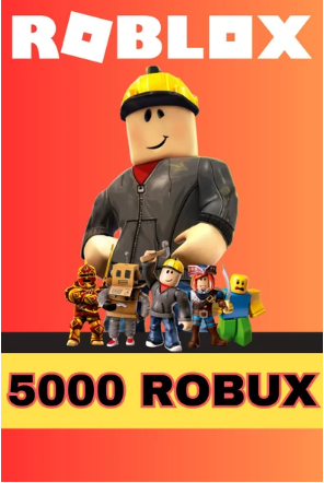[7145] 5000 Robux - We Cover the Fee