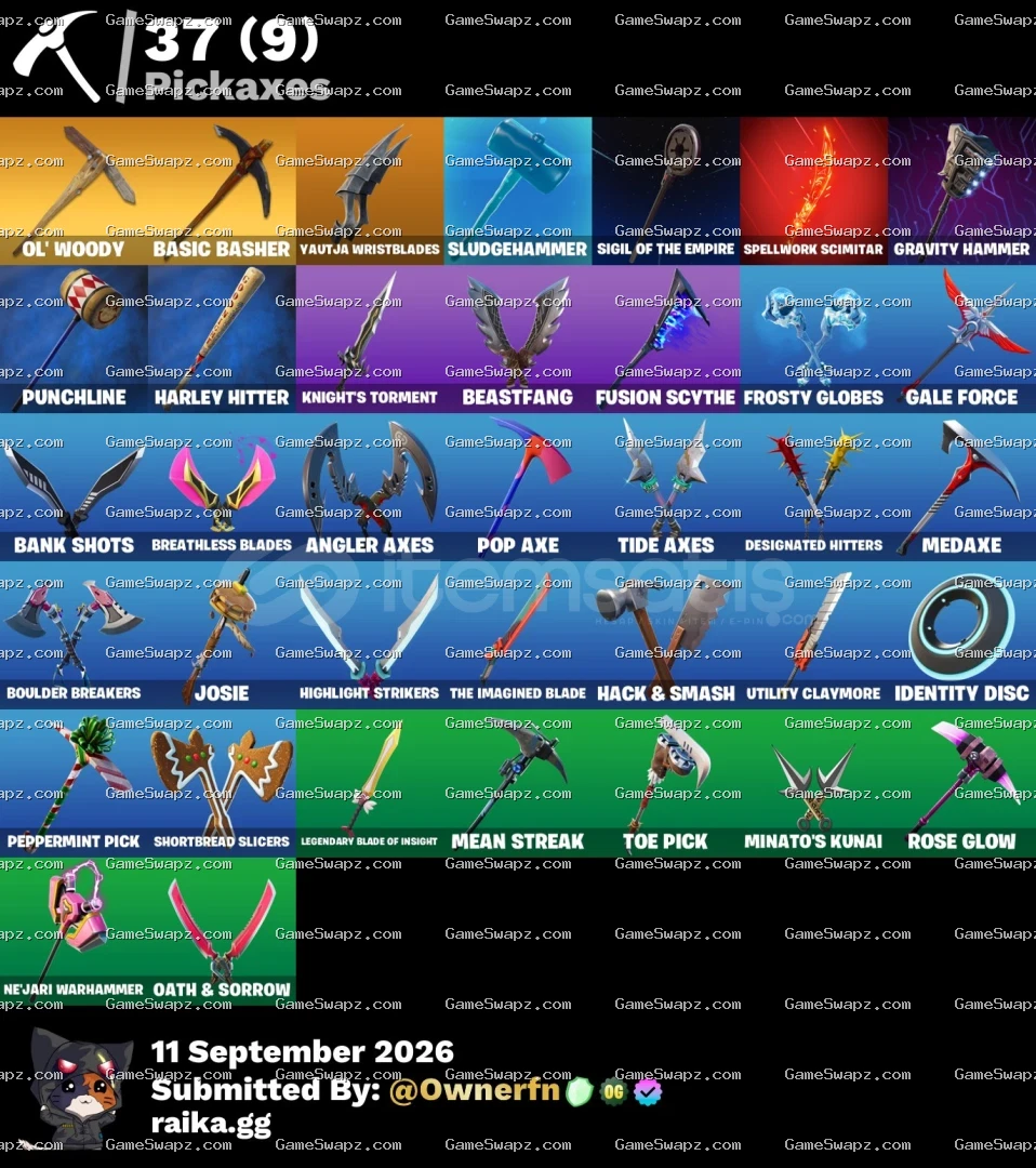 35 Skins, OG, Save the World, Lifetime Full Mail Access
