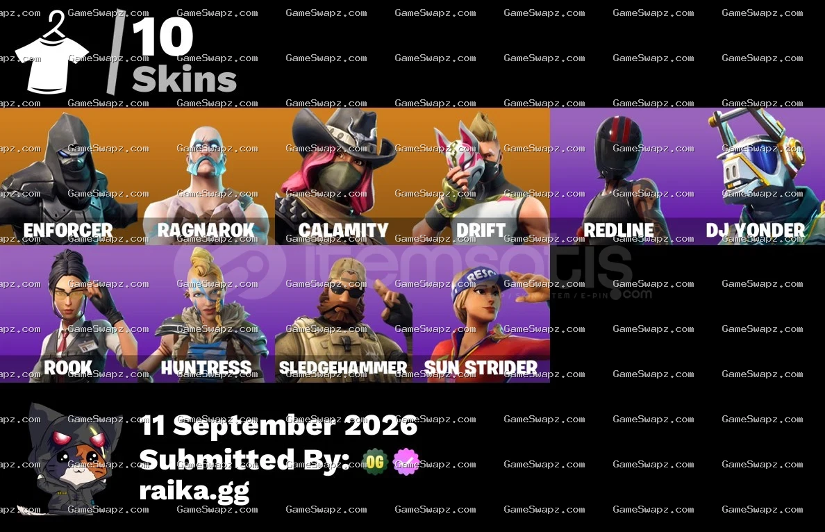 Ragnarok / Drift / Calamity / OG Account
