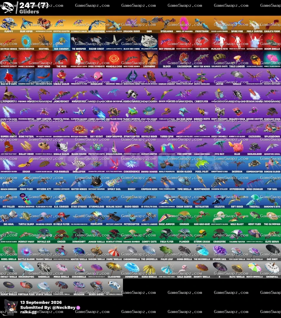 310 Skins, Leviathan, Gold Midas, 356 Emotes Account