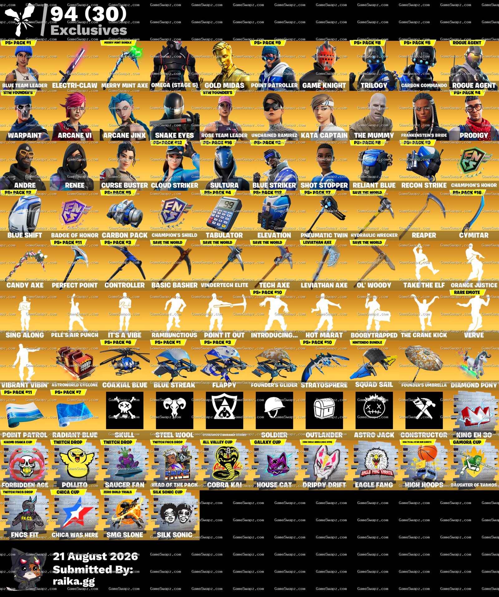 Fortnite rare account