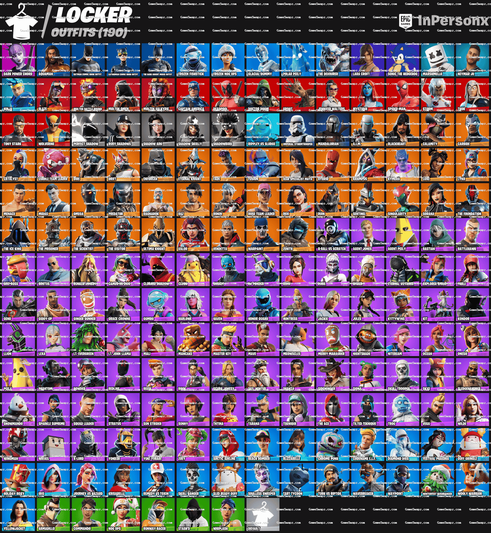 [FA] EXCLUSIVE HONOR GUARD  | 191+ SKINS | 723+ EMOTES | 850 V-BUCKS + save the world founders edition