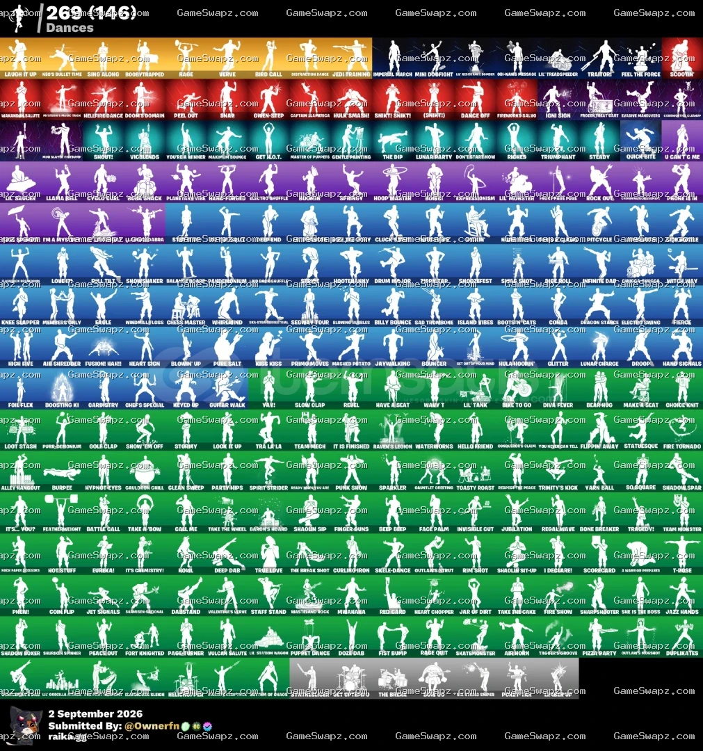 282 Skins, OG, Save the World, Lara Croft, Lifetime Full Mail Access