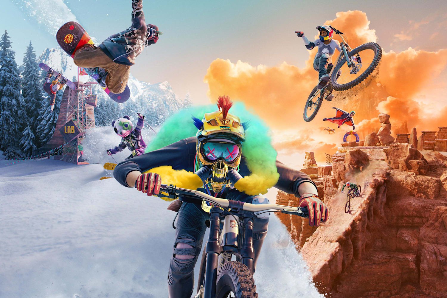 Riders Republic Rainbow Pack Dlc Eu Ps4 CD Key