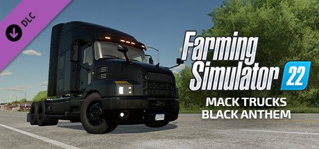 Farming Simulator 22 Mack Trucks Black Anthem Dlc Pc Steam CD Key